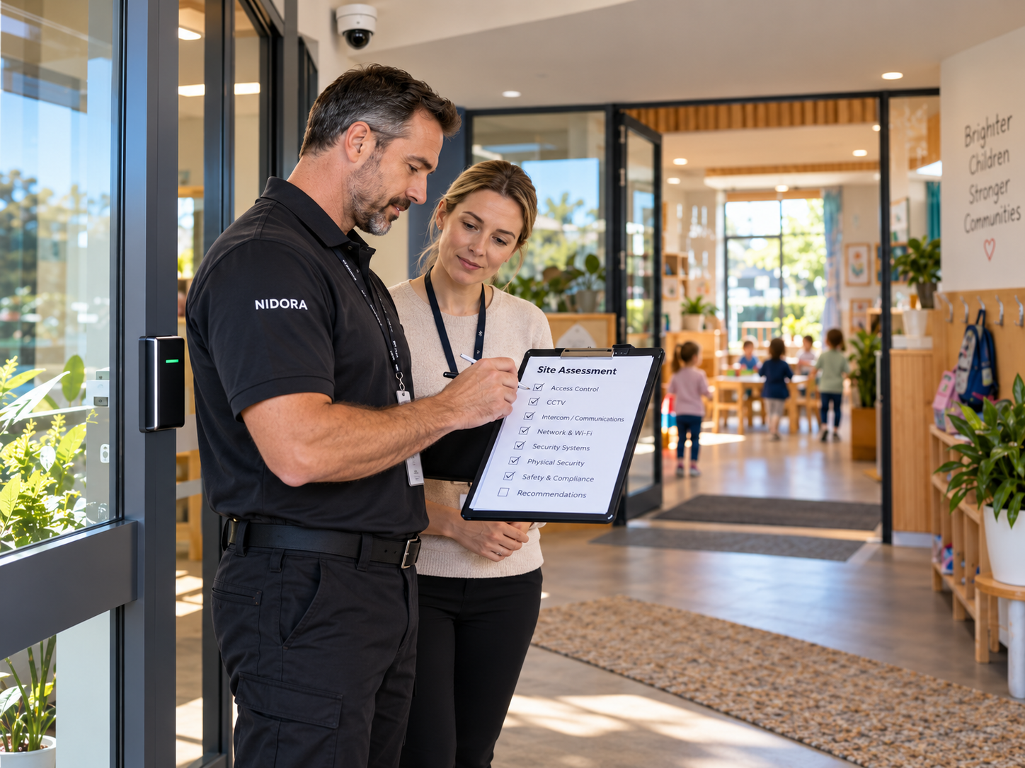 Nidora childcare security site assessment